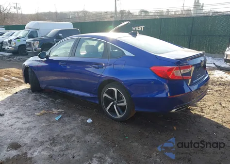 2022 Honda Accord Sport 2.0T z USA, uszkodzony, nr VIN 1HGCV2F38NA012878